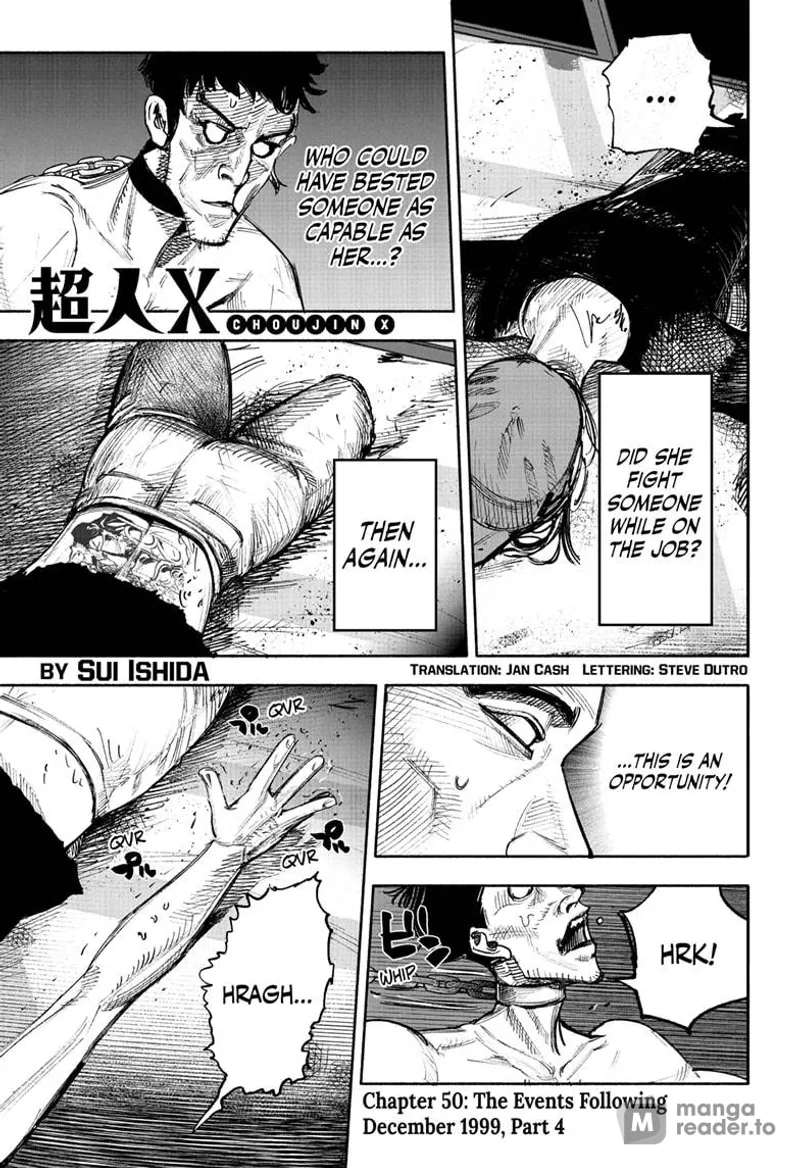 Page 1 of Chapter 50.4: Read Choujin X Chapter 50.4 Online - Latest Update